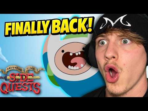 Adventure Time: Side Quests | Official Trailer (REACTION)