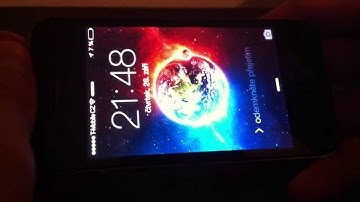 iPhone 4 - iOS 7.0 wallpaper bug!