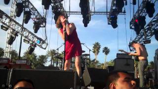 Cage the Elephant - Always Something -  Coachella 2011 - Up Close and Personal With Matt Shultz