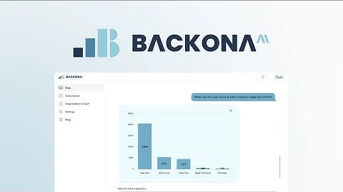 Backona AI Lifetime Deal – Chat met uw Google Analytics-gegevens!