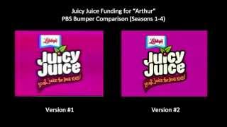 PBS - Arthur - 1st Juicy Juice Promo Comparison