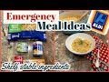 SHELF STABLE EMERGENCY MEALS // ALDI SHOP WITH ME