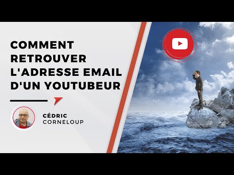 Comment retrouver l'adresse email d'un Youtubeur