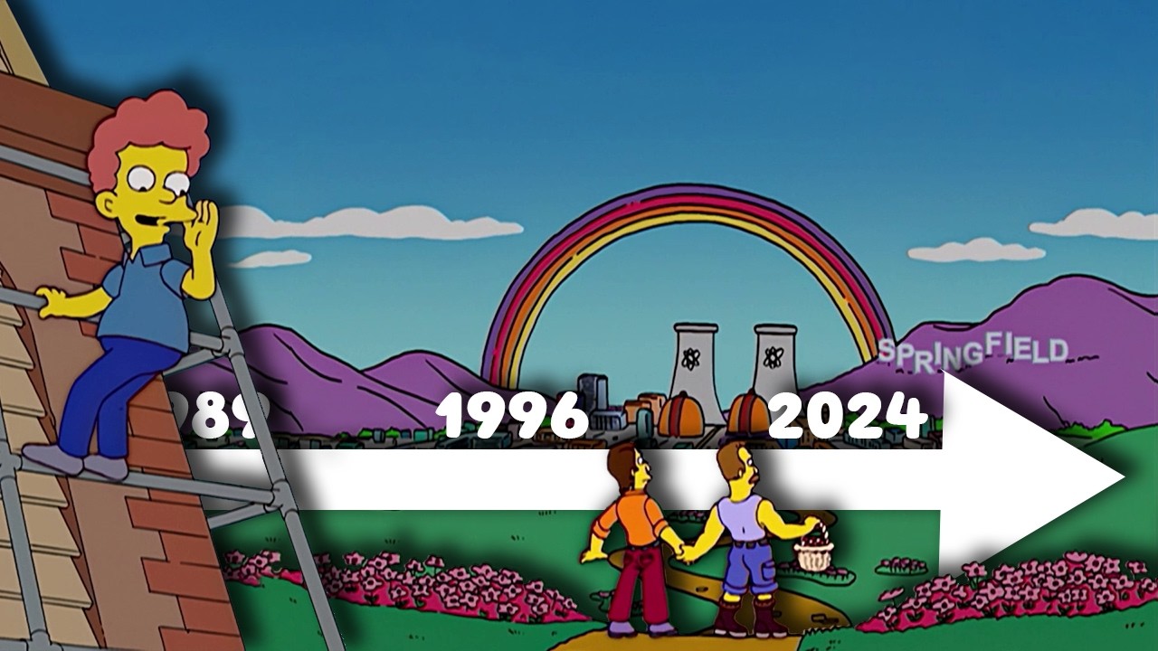 L'evoluzione dei GAY nei SIMPSONS