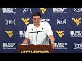 Neal Brown pregame press conference (N.C. State)