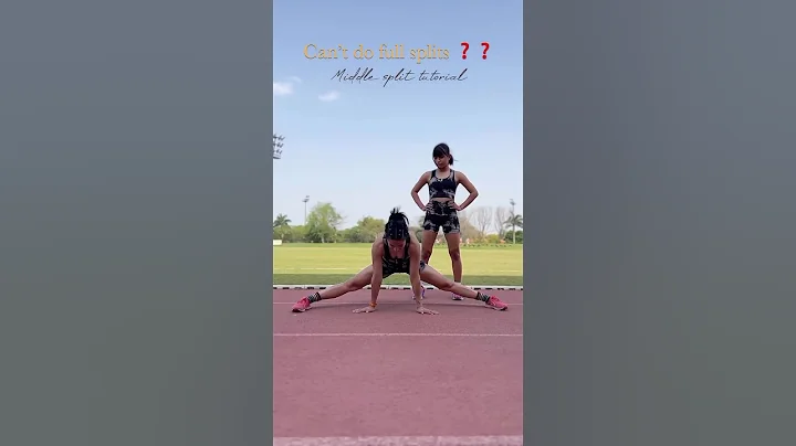 ‼️Middle splits tutorial ‼️share & save ✅ #middlesplits #tips #flexibility #yoga