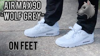 air max 90 triple wolf grey