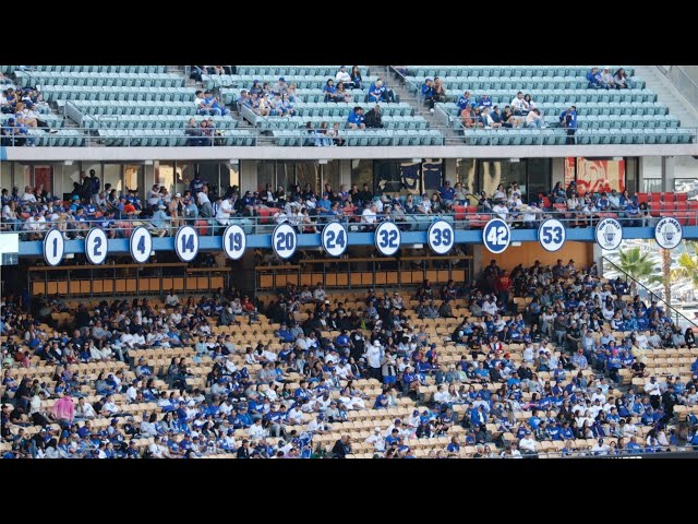 retired dodger jerseys