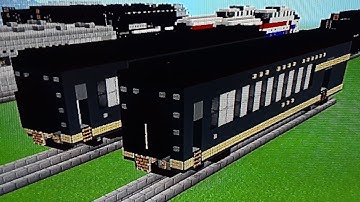 Minecraft New York Central Mercury Baggage Car Tutorial