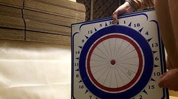 Rotating a Widdy Paper dartboard