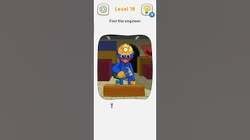 DOP 2: Delete One Part Level 18 Walkthrough Solution #shorts #DOP2