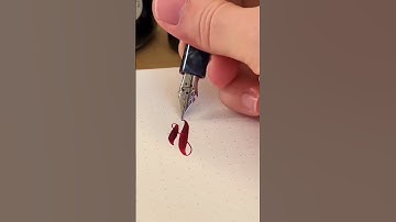 Fountain Pen Flex 💪 (Regalia Crossflex Nib)