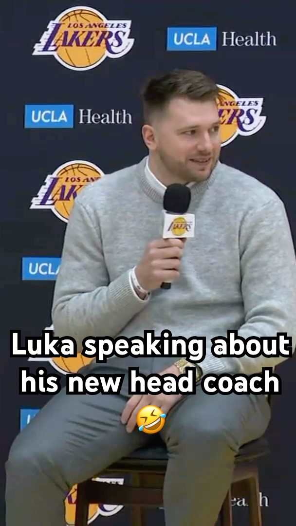 Luka speaking about JJ Redick: “I mean he couldn’t move… so…” ?
