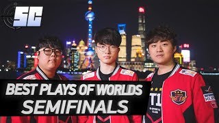 Worlds 2017: Best Plays of the Semifinals | SKT vs RNG, SSG vs WE | LoL eSports