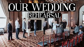 OUR WEDDING REHEARSAL | VLOG 11 | Blondes & Bagels