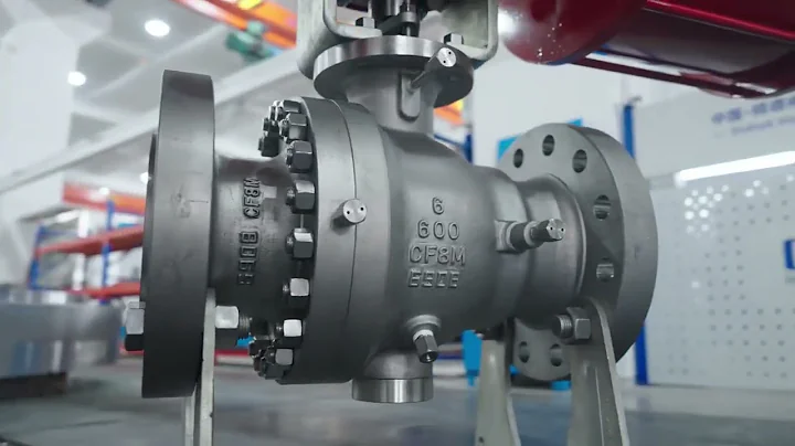 Didtek ESDV Pneumatic Trunnion Ball Valve 