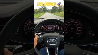 Audi RSQ8 Launch Control 🚀 0-60 in 3.35 secs 🔥#shorts #petrolped #audi #audirsq8 #launchcontrol