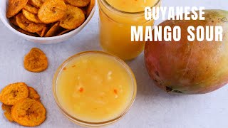 GUYANESE MANGO SOUR | Mango Chutney | Caribbean recipes by Jehan Powell 13,186 views 1 year ago 2 minutes, 2 seconds