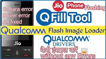 jio phone flashing, Sahara error, usb driver All Jio phones flashing problem solved