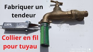 Comment serrer un tuyau ?