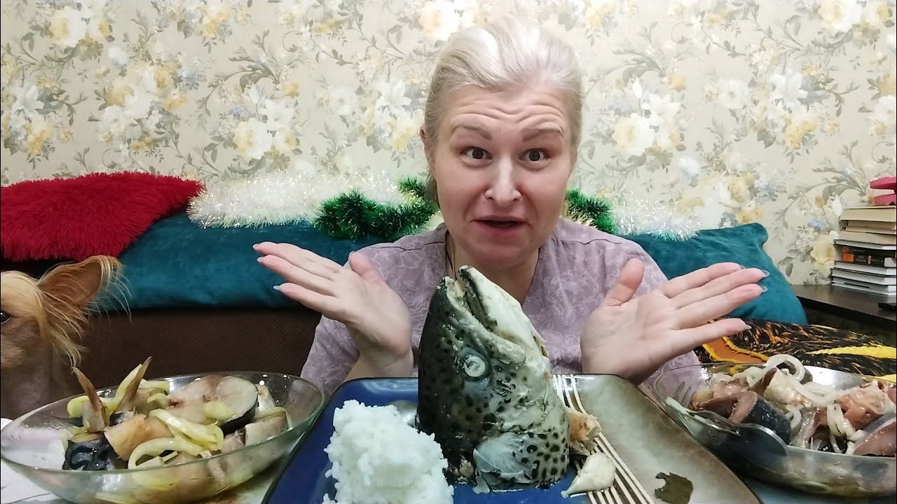 Русский МУКБАНГ/ жор на ночь/ ночью