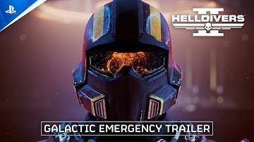 Helldivers 2 - Galactic Emergency Trailer | PS5 & PC Games