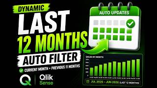 How to Create a Dynamic Last 12 Months Filter in Qlik Sense