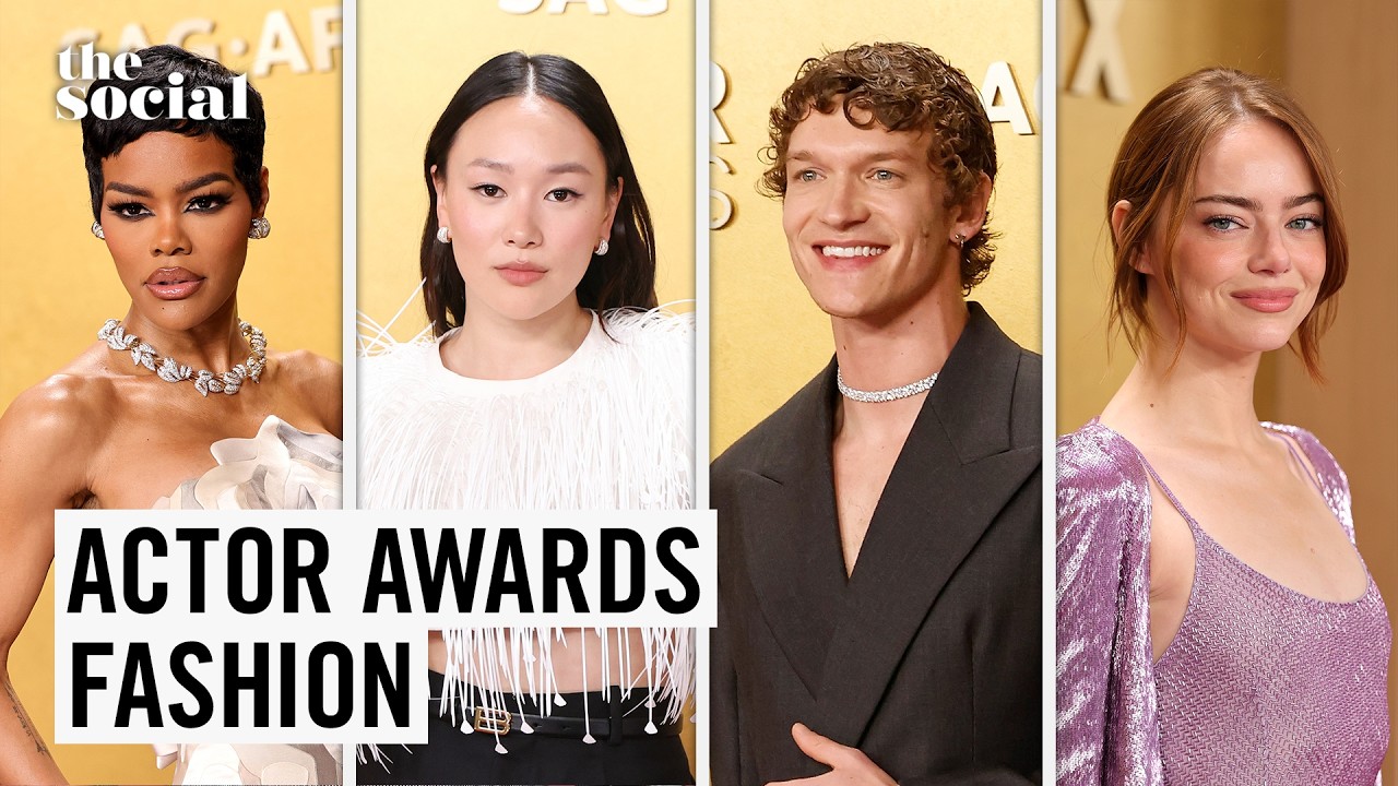 The Best Dressed Stars at the 2026 Actor Awards | The Social