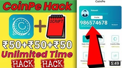 coinpe app script / mrewards app vpn trick / mrewards app playtime game hack / today new app