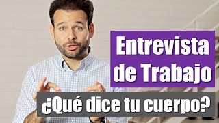 Lenguaje Corporal: Entrevista de Trabajo Exitosa