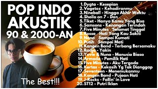 LAGU POP INDONESIA 90-an & 2000-an HITS VERSI AKUSTIK | Playlist Cafe Full Album Pagi Hari