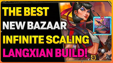 BEST Vanessa INFINITE SCALING Langxian Build! | Step By Step Bazaar Guide!