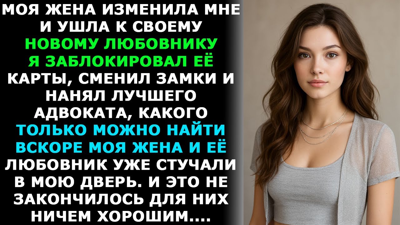 Жена ушла к любовнику, а потом захотела вернуться. Моя история предательства #историяобизмене