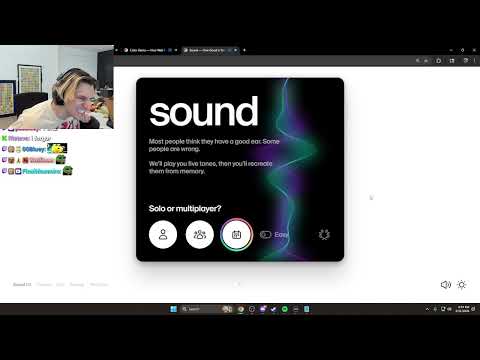 xQc Tests How Good His Hearing Is