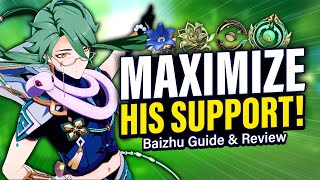 BAIZHU GUIDE: How to Play, Best Artifact & Weapon Builds, Team Comps | Genshin Impact 3.6