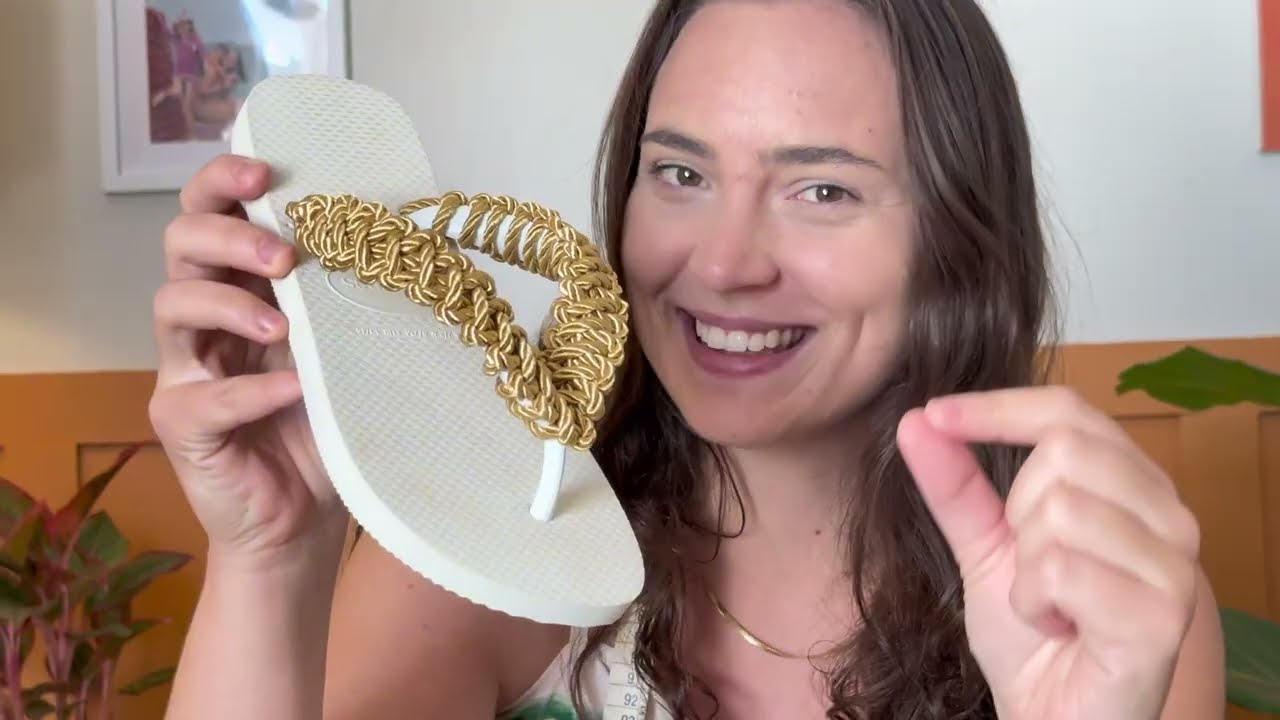 Chinelo para o ANO NOVOOOO!!! Tutorial completo e suuuper fácil de customizar!