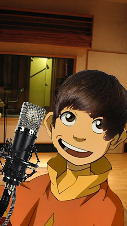 Aang is BACK IN THE STUDIO #avatarthelastairbender #justinbieber