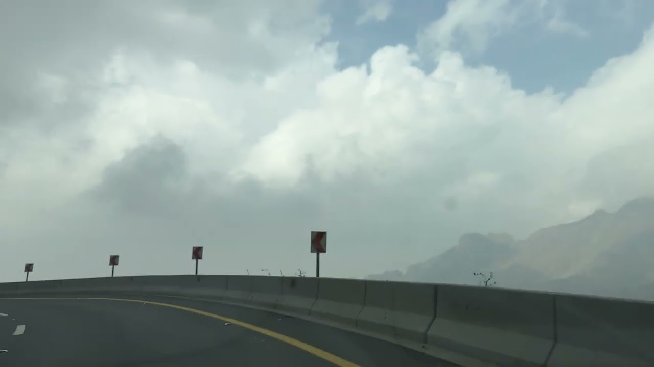 شاهد اجواء جميل جدا في ⛰️ جبال الهدا اجواء باردة جدا 