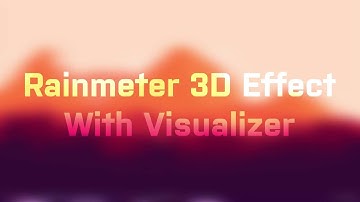 Monstercat Visualizer Rainmeter 3d Effect (Win 10)
