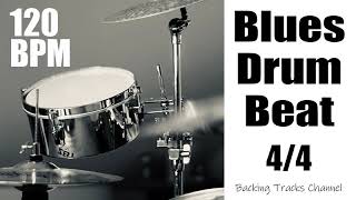 Blues Shuffle Drum Track - 120bpm