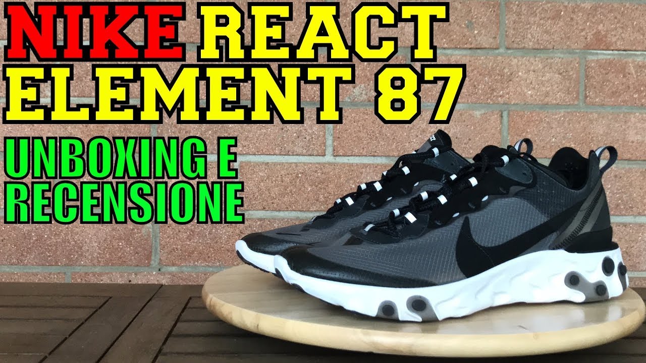 nike react element 55 vestibilità