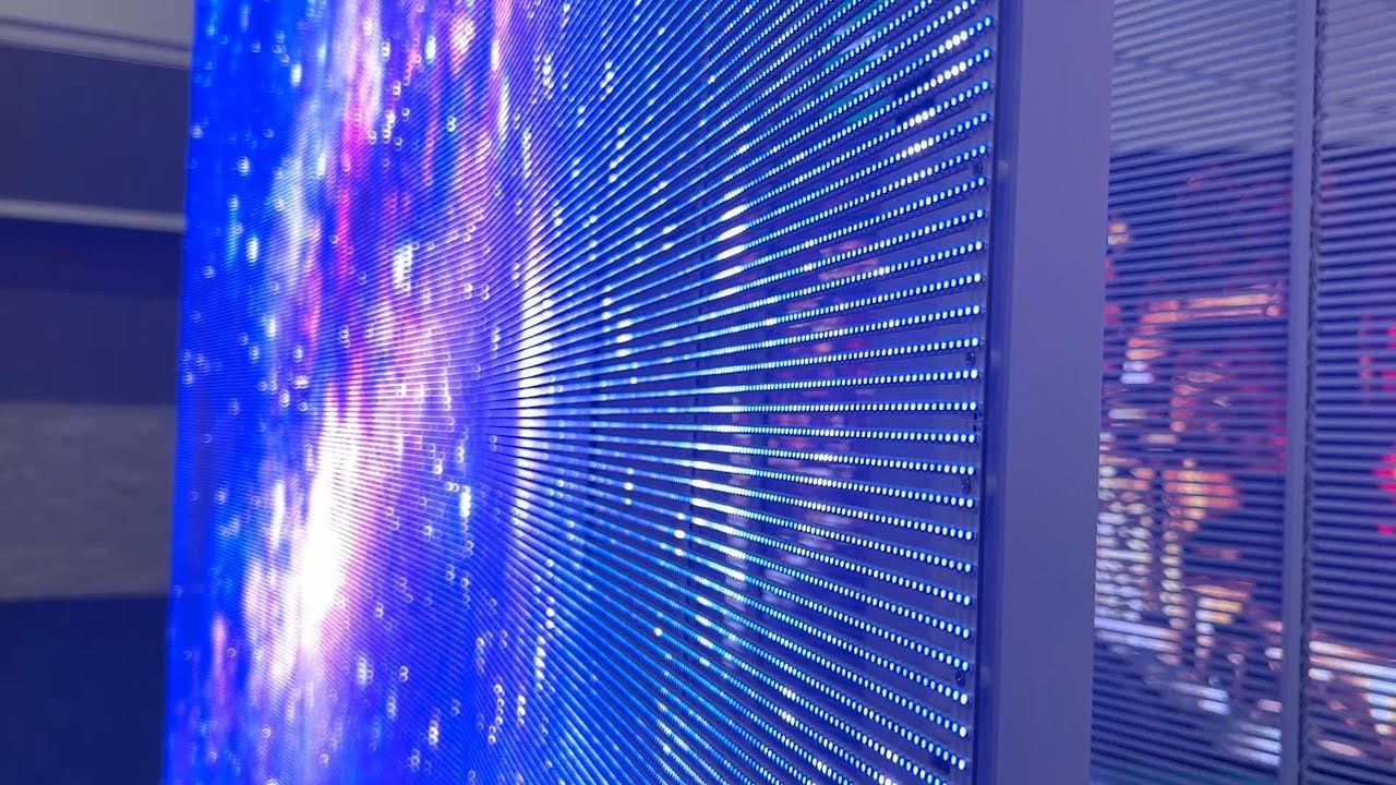 Transparent LED Display Showcased at InfoComm 2025 | Lightweight & High ...