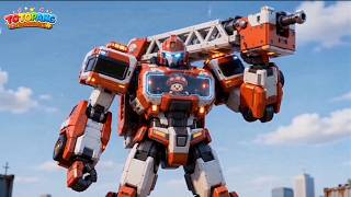 Toto Pang FIGHTS in an Epic Robot Battle! 🤖⚡ | Kartun Anak Seru | Kids Cartoon