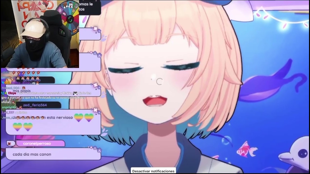 Cap y Wendy hablando completo (directo de el martes) 