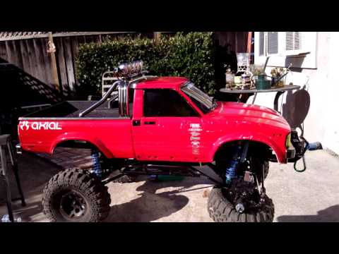 Upgraded SCX10 update gmade portal axles Gmade portal axles installed