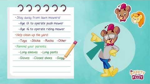 Lawn Mower Safety Tips with Fezzy