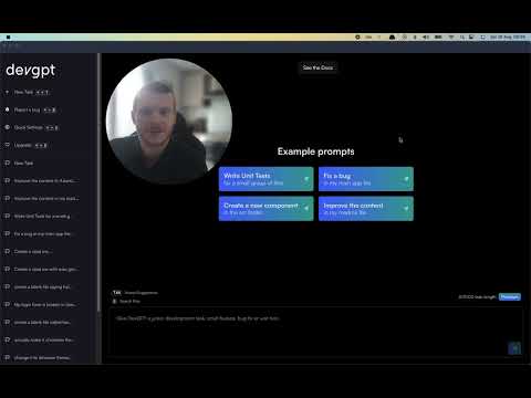 DevGPT v1.0.5 Demo: See the Future of AI-Powered Development in Action!