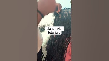 island twist #shorts #howtotwist #twist #hairstyles #tutorial