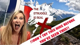 The struggle is real  Tour du Mont Blanc (TMB)  Part 1