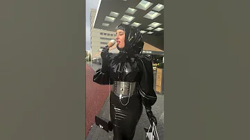 Latex Catsuit Cosplay Latex Love Fashion Grwm Leather Ootd Style Ooty Reels Shiny Fyp 